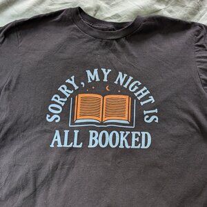 Sorry, My Night is All Booked - L Mens Snorgtees